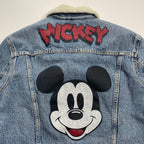 Levi's × MICKEY MOUSE リーバイス ミッキーマウス DISNEY ディズニー / コラボ トラッカージャケット ランチジャケット ミッキー90周年 参考定価：15,000+tax SIZE:S