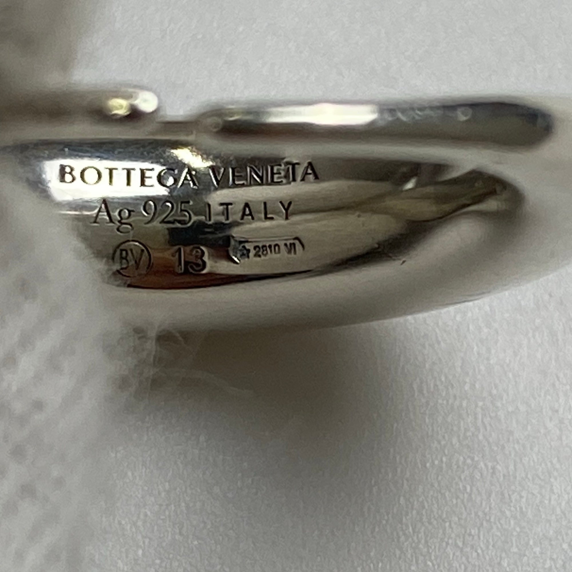 BOTTEGA VENETA ボッテガ ヴェネタ / スパインリング 732105 V5070 SIZE:10号