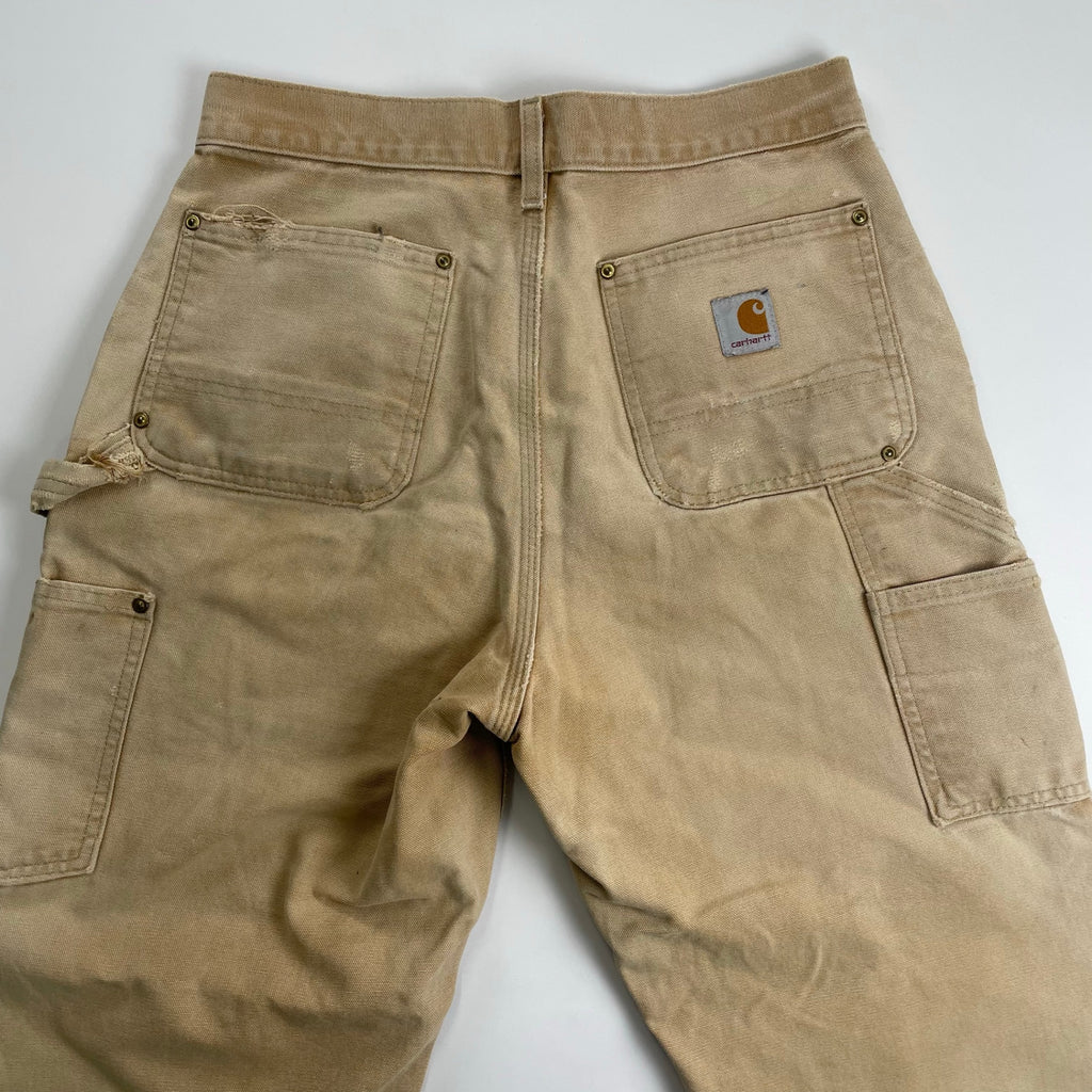 carhartt カーハート / 00s ダブルニー ダックパンツ USA製 Helmets to Hardhats 襤褸 SIZE：W78