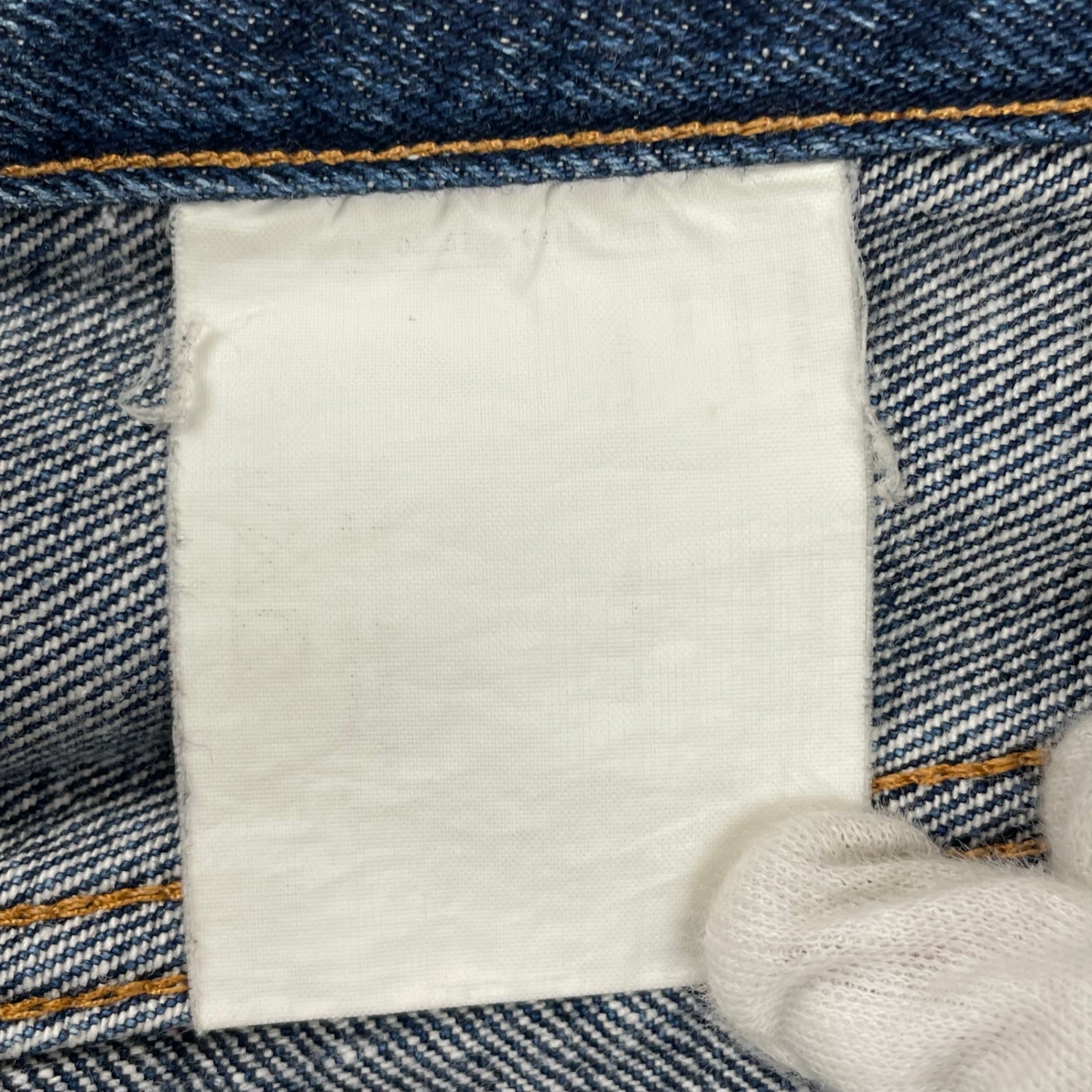 YAECA ヤエカ / セルビッジワイドデニムパンツ 参考定価：25,000程度 SIZE:W82cm