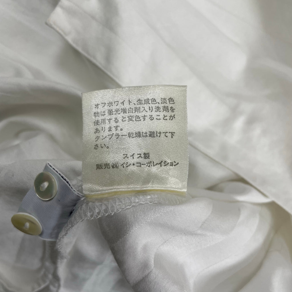 VINTAGE ヴィンテージ / オープンカラーシャツ ホワイト スイス製 SIZE:40