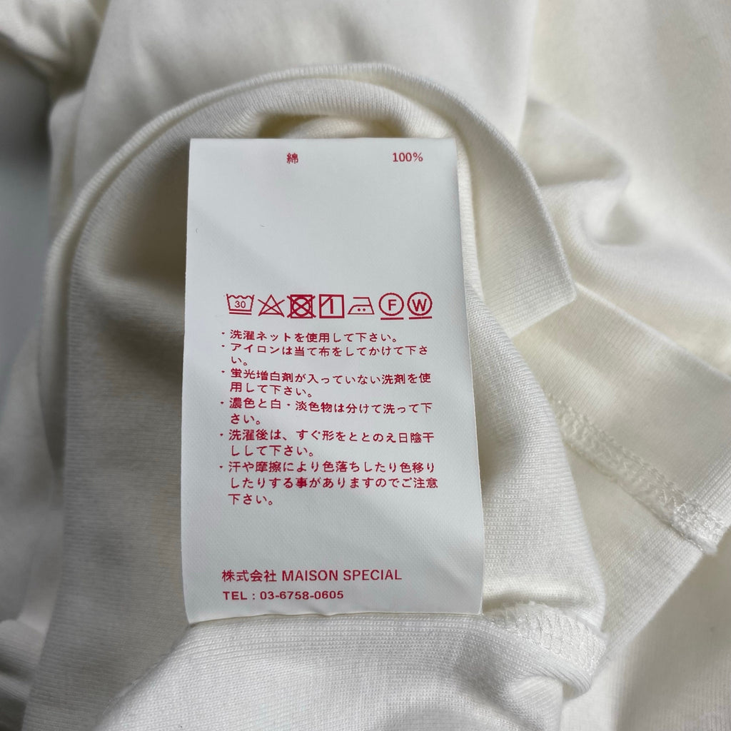 MAISON SPECIAL メゾンスぺシャル / ハイネック Tシャツ カットソー 長袖 SIZE：02(L程度)