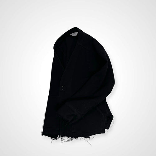 ANCELLM アンセルム / W/S COLLARLESS JACKET シルクMIX 参考定価：39,000+tax SIZE：2