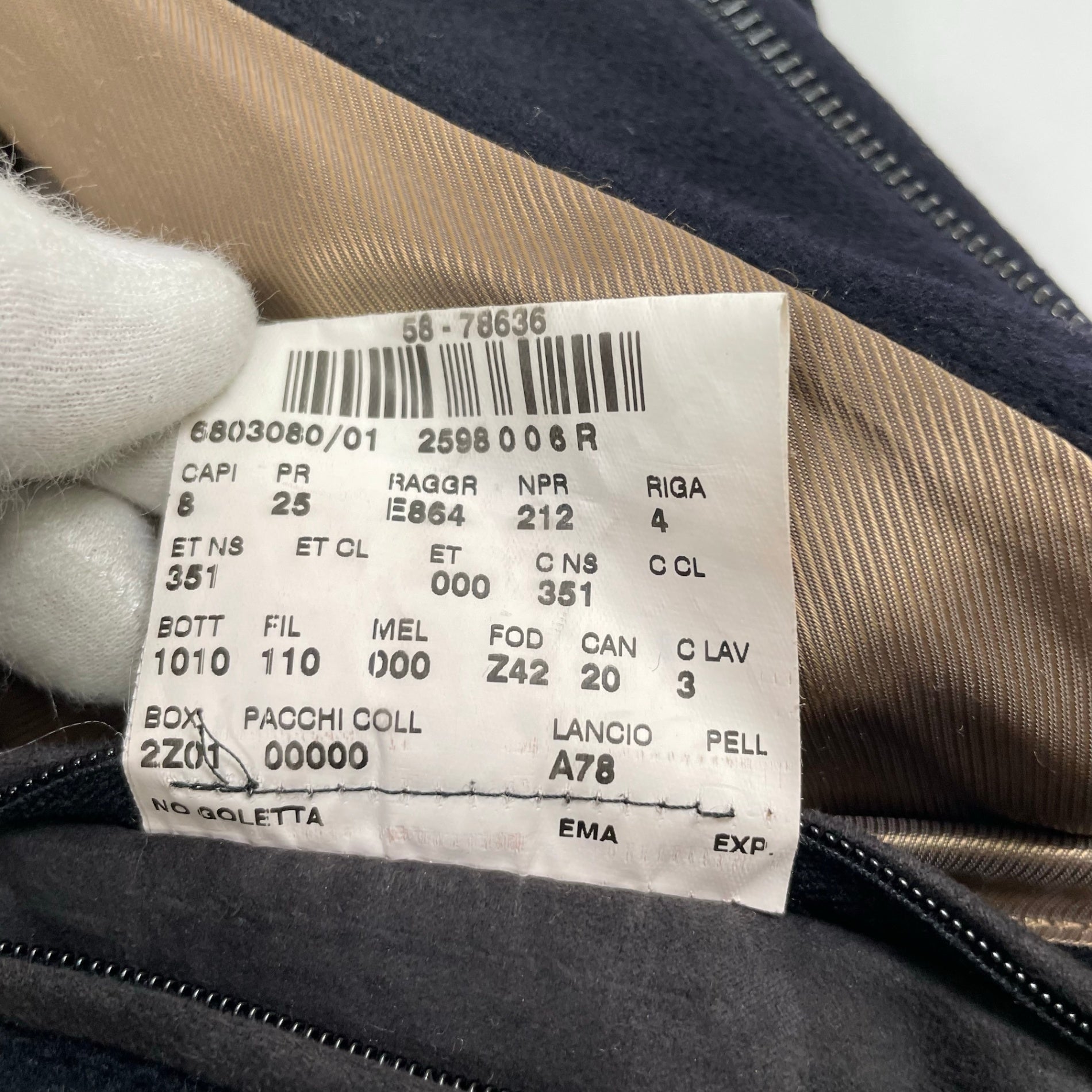 CORNELIANI コルネリアーニ / PURE VIRGIN WOOL ID COAT 参考定価：250,000程度 SIZE:46