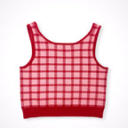 Dear Sisterhood / アンサンブルチェックカーデ 参考定価：15,000+tax SIZE：FREE