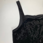 CITYSHOP シティショップ / SQUARE NECK STRAIGHT ジャンプスーツ ベロア 25SS 参考定価：21,000+tax SIZE:36