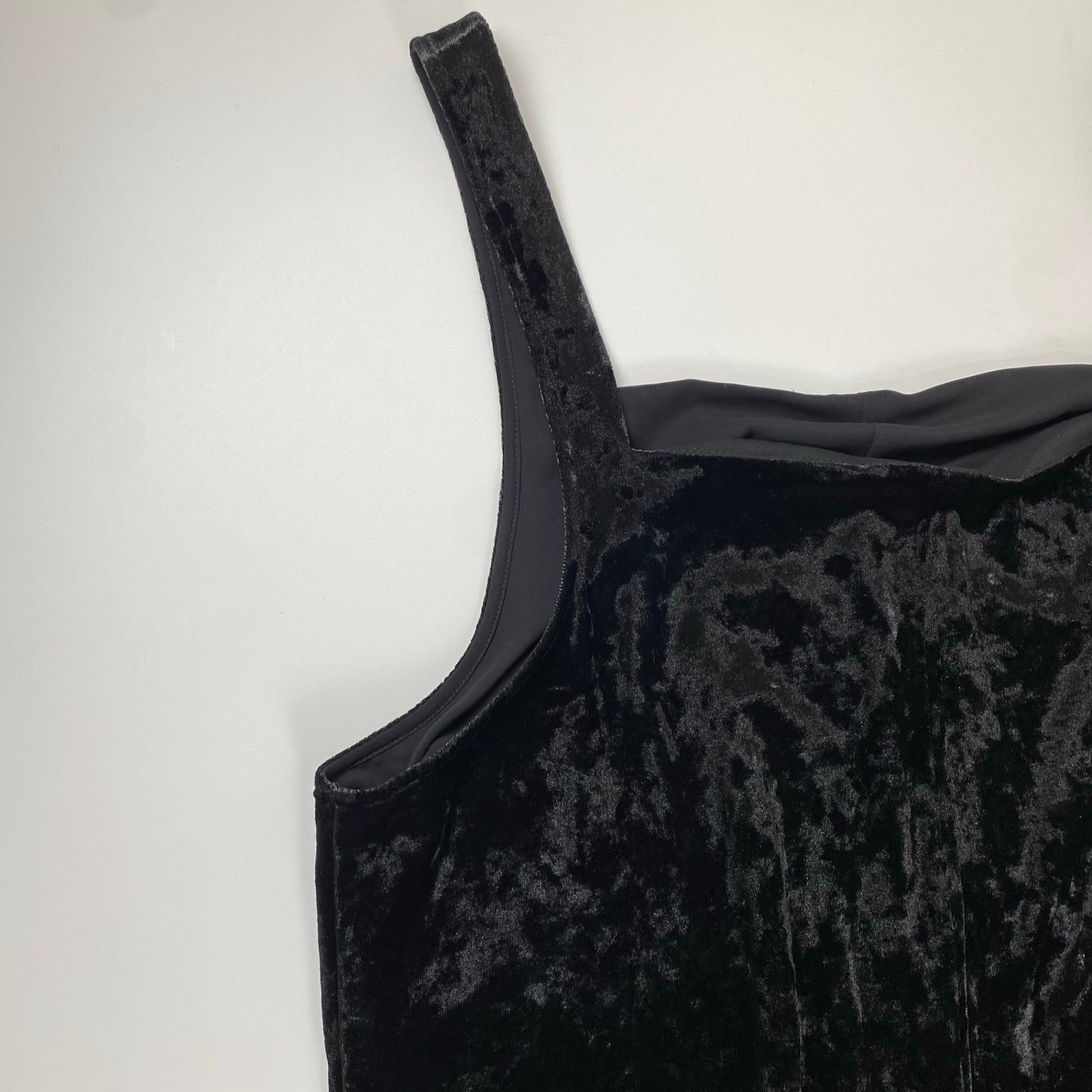 CITYSHOP シティショップ / SQUARE NECK STRAIGHT ジャンプスーツ ベロア 25SS 参考定価：21,000+tax SIZE:36