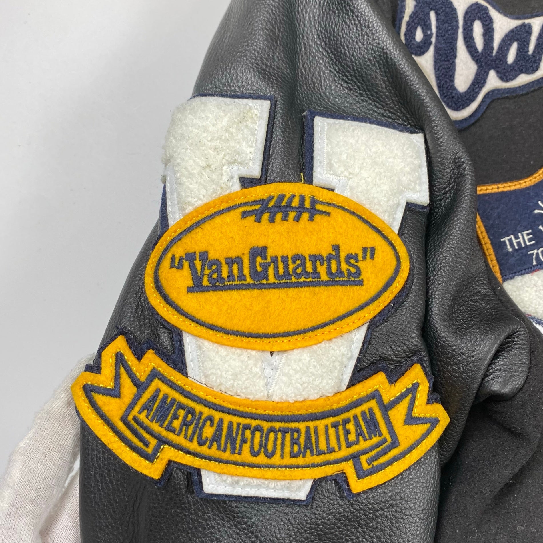 VAN JACKET × vanson ヴァンヂャケット バンソン / 70周年 アワードジャケット フルデコ 未使用品 SIZE:M