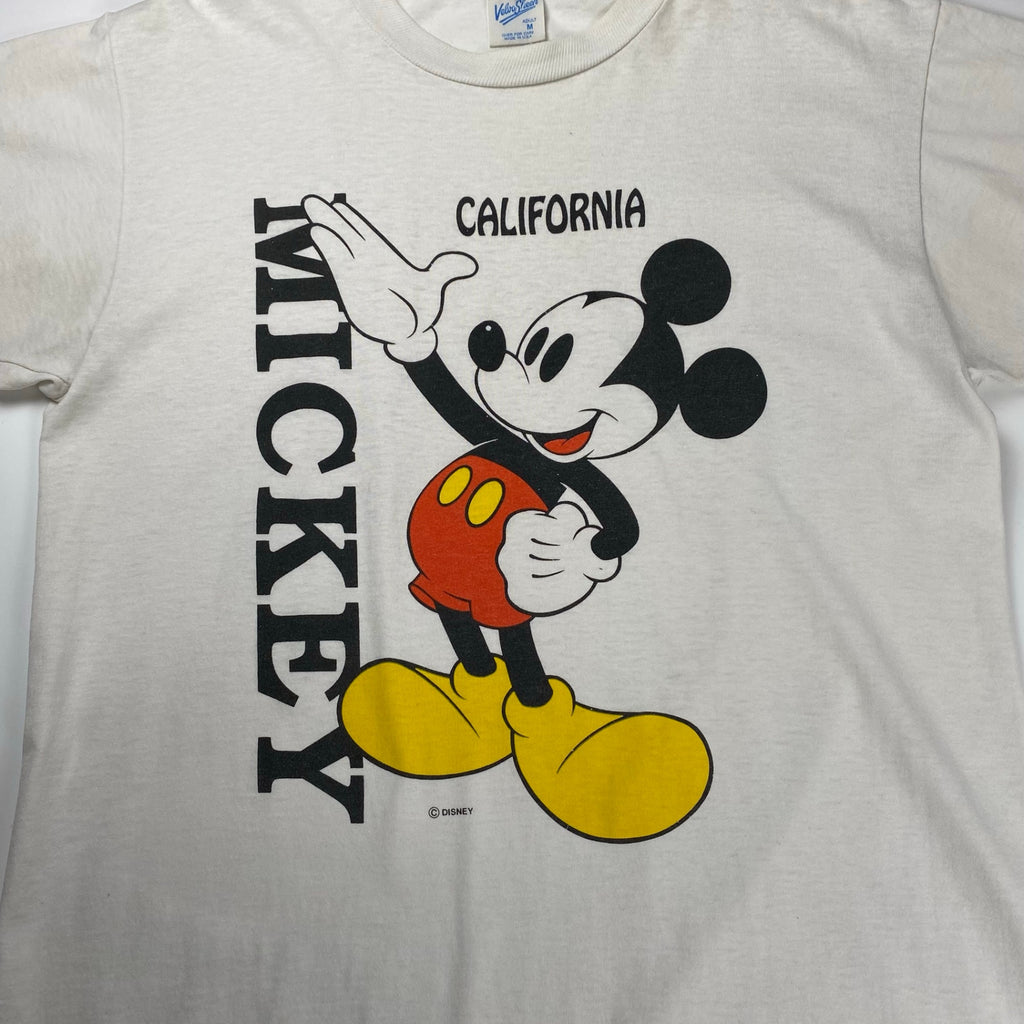 Velva Sheen ベルバシーン / プリントTシャツ ミッキー カリフォルニア MADE IN USA SIZE:M