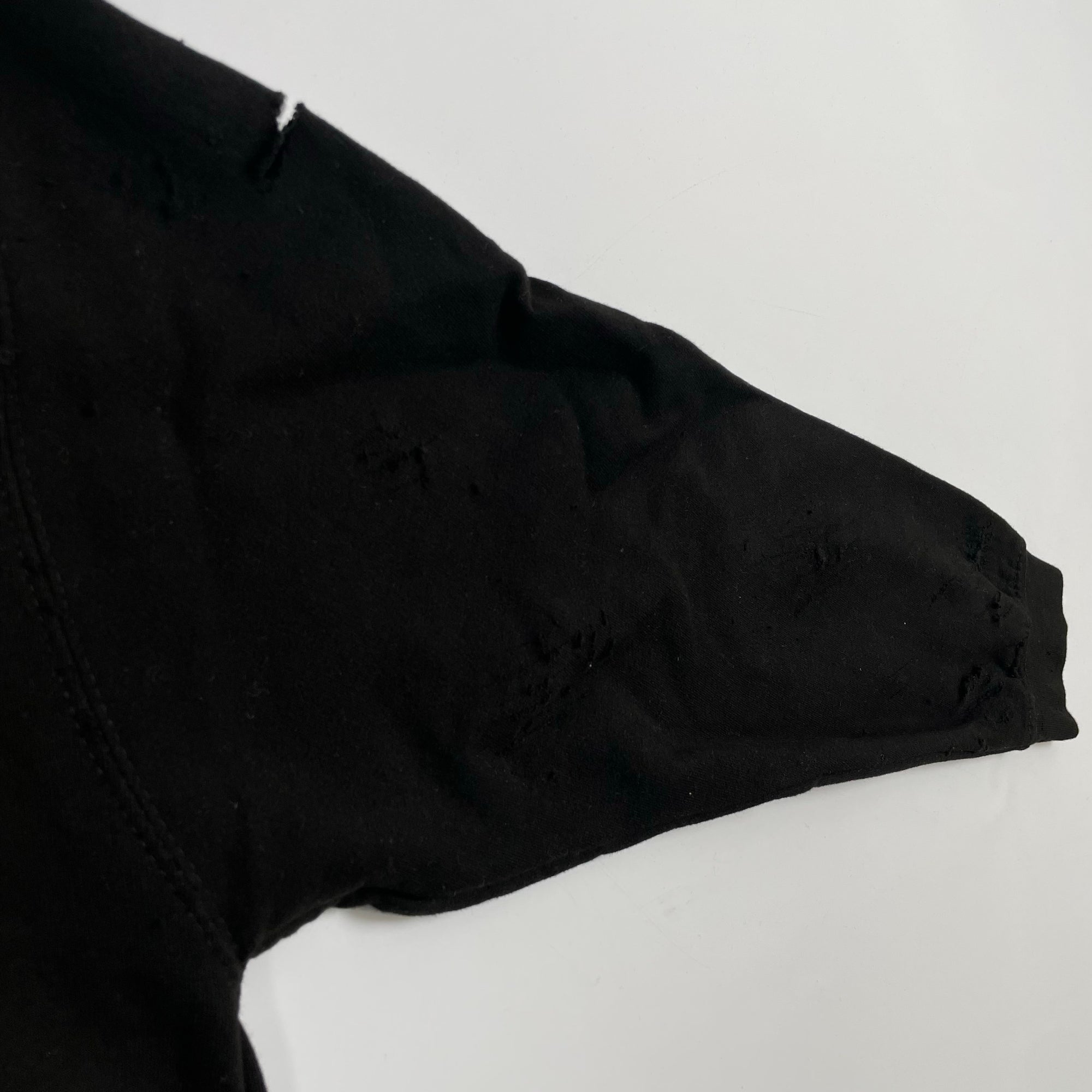 RAGE AGAINST THE MACHINE レイジアゲインストザマシーン / ダメージ加工 オフィシャルパーカー ブラック SIZE：L