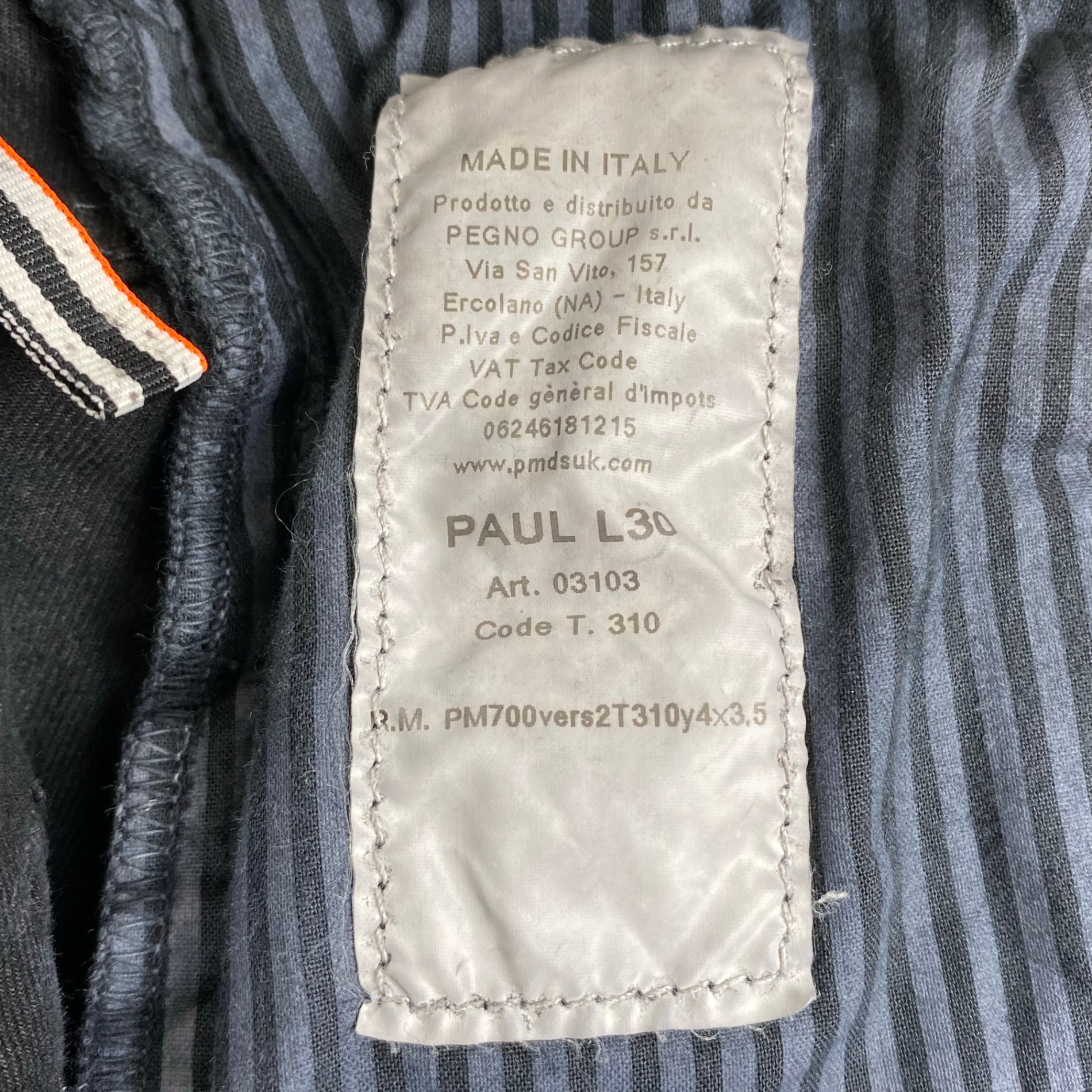 P.M.D.S. PREMIUM MOOD DENIM SUPERIOR / ダメージ リペア加工 デニムパンツ 参考定価：40,000程度 SIZE:W28