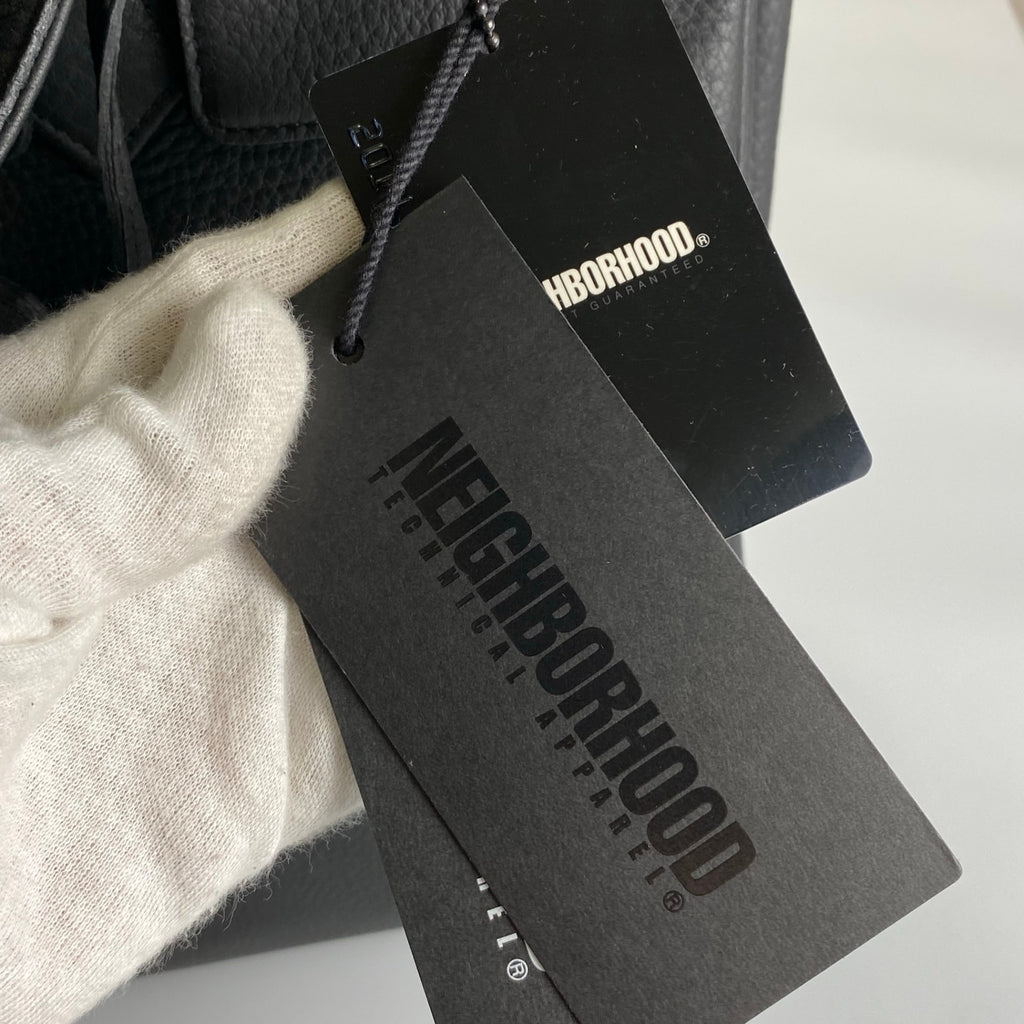 【未使用級】 NEIGHBORHOOD × PORTER / VOYAGER/L-TOTE ボヤージャー レザーバッグ バーキン型