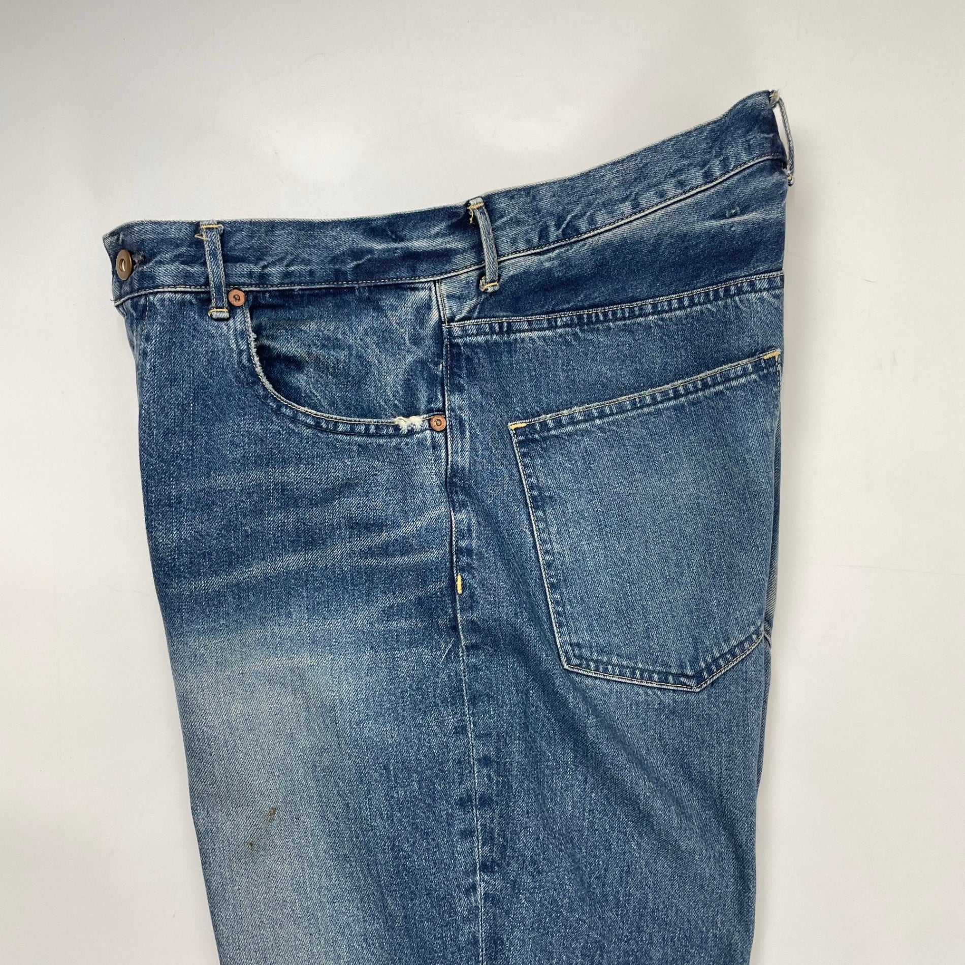 ANTOM SIDE / quttariワイドデニム 参考定価：19,800+tax SIZE:M