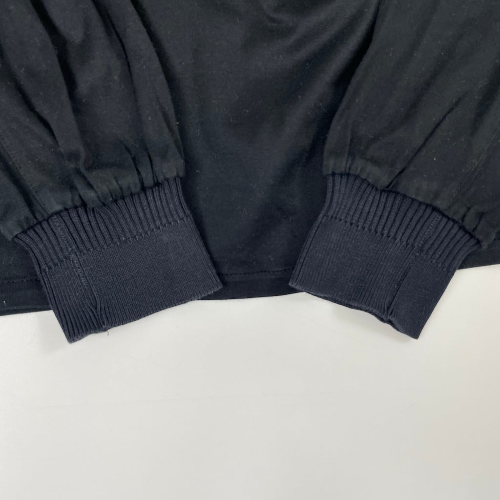 Christian Dior SPORTS / ヴィンテージ長袖ポロシャツ ブラック SIZE:M
