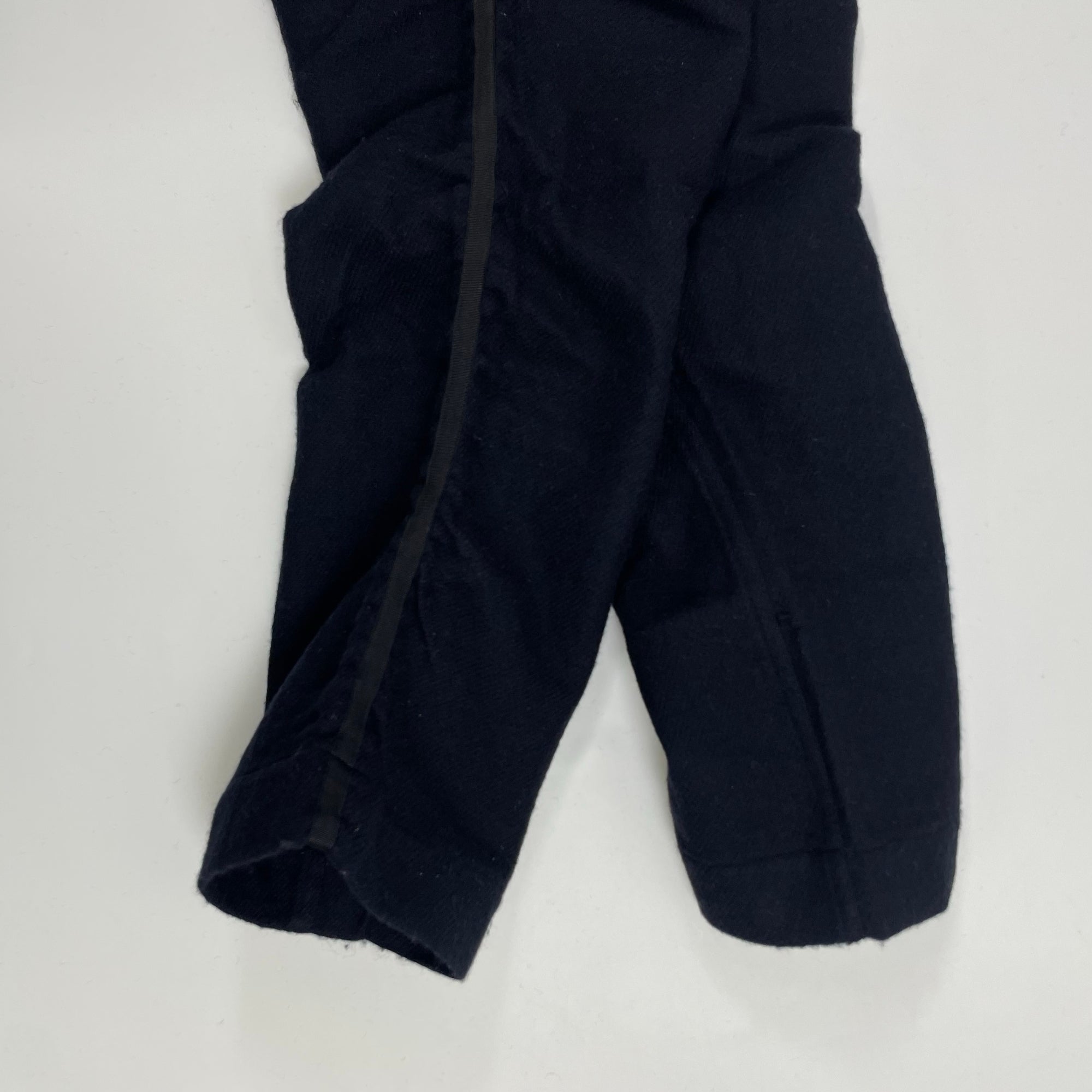 sacai サカイ / ウールツイードスラックス バナナスラックス 11AW ネイビー 参考定価：43,000+tax SIZE:1