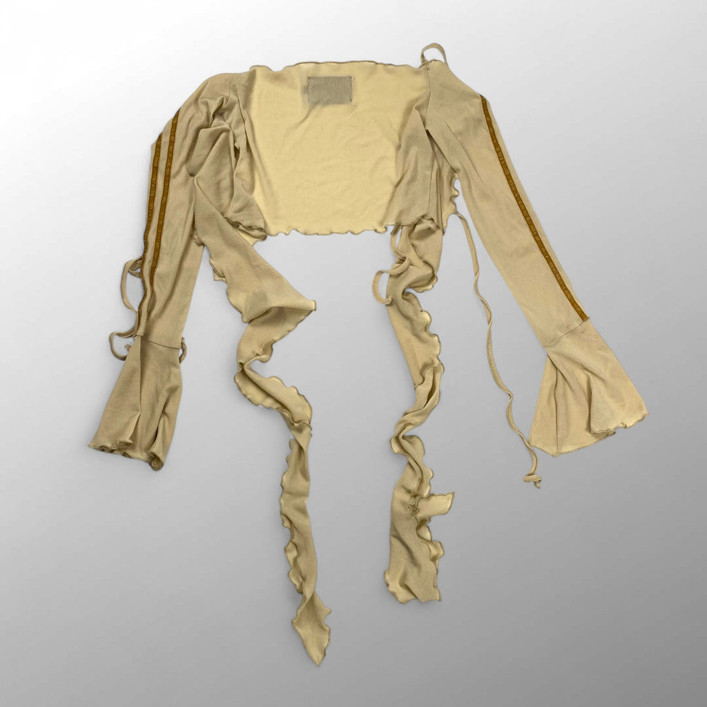 ZEMETA ゼメタ / スカラップボレロ パワーニット 参考定価：16,000程度 SIZE:M