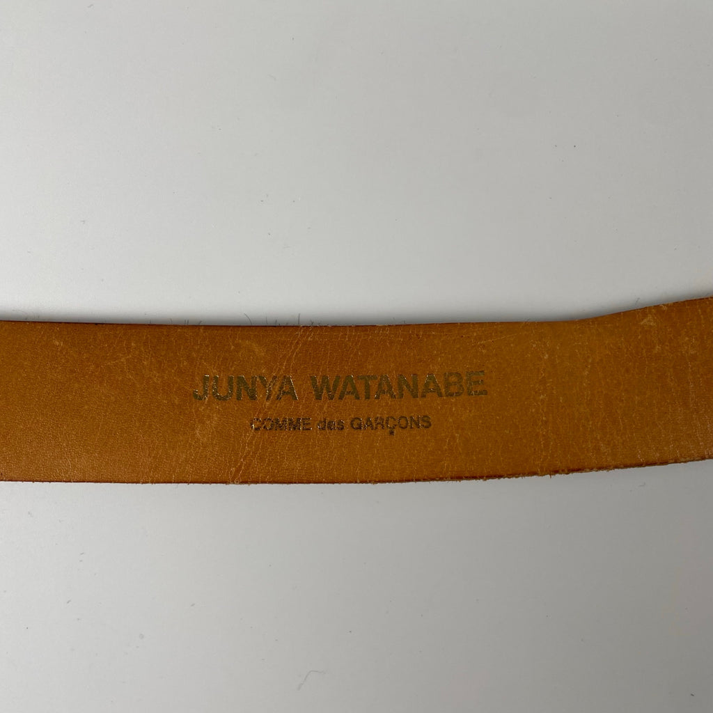 JUNYA WATANABE ジュンヤワタナベ / ハラコレザーベルト 全長113cm 10穴 76-99cm