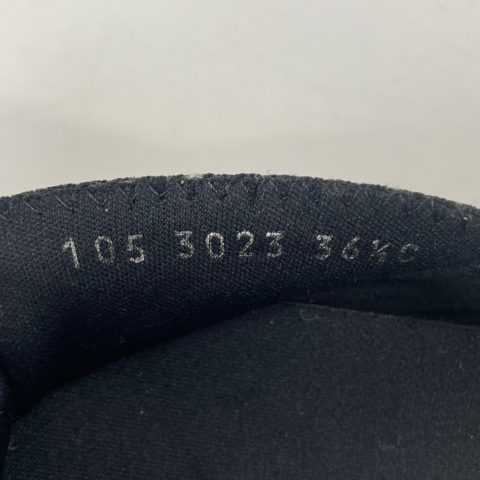GUCCI / GGキャンバス ルームシューズ ブラック SIZE:36 1/2