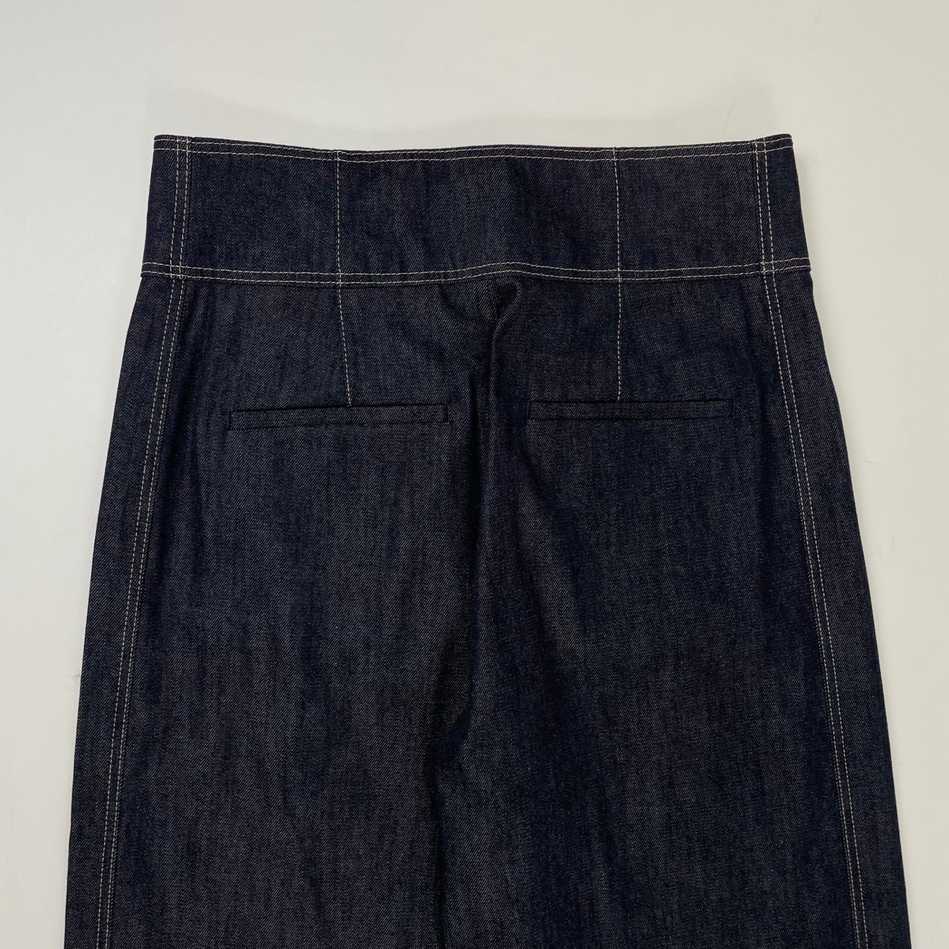 ANAYI / ハイウエストデニムパンツ 未使用品 参考定価：36,000+tax SIZE:38