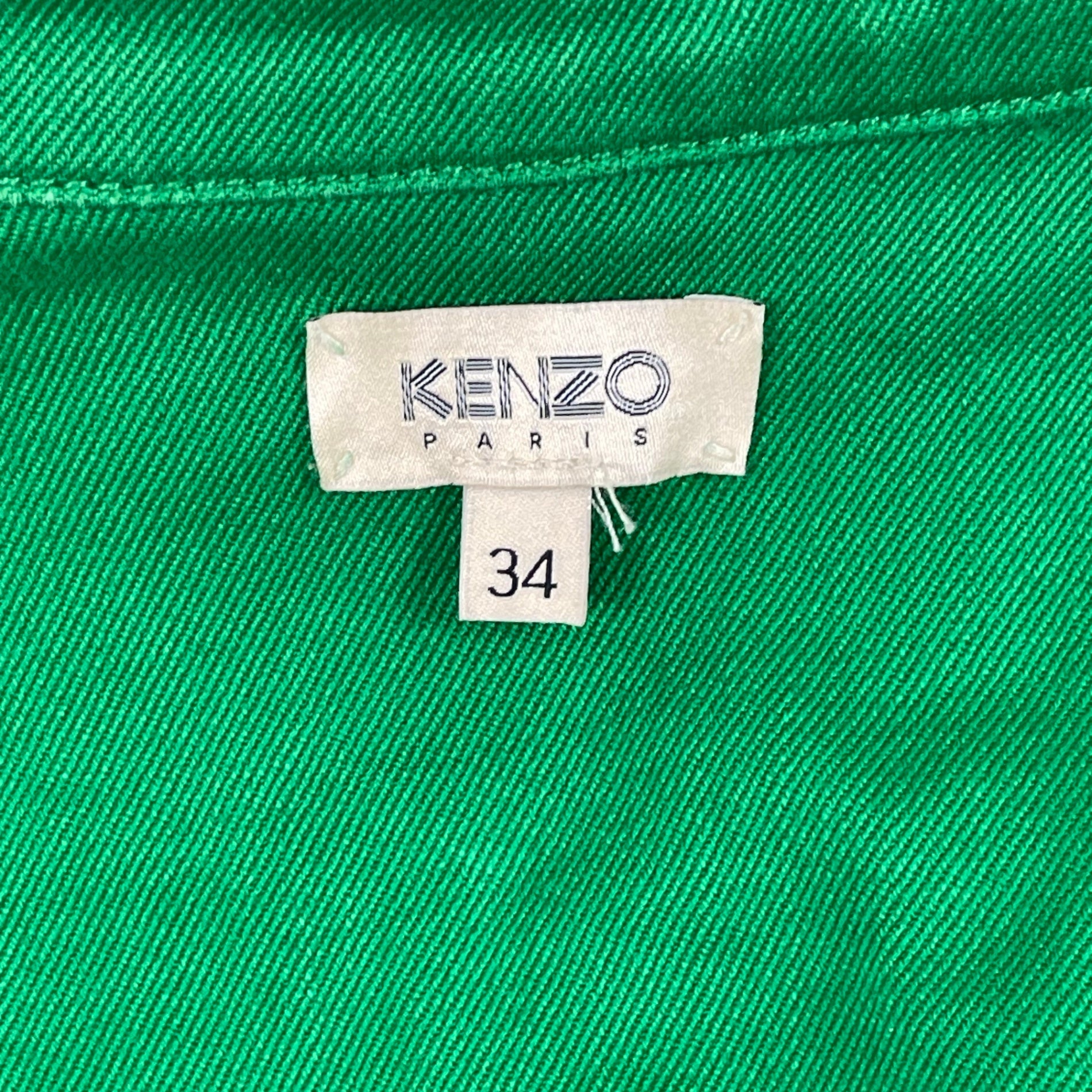 KENZO paris / ツイルワークジャケット 参考定価：100,000程度 SIZE:34