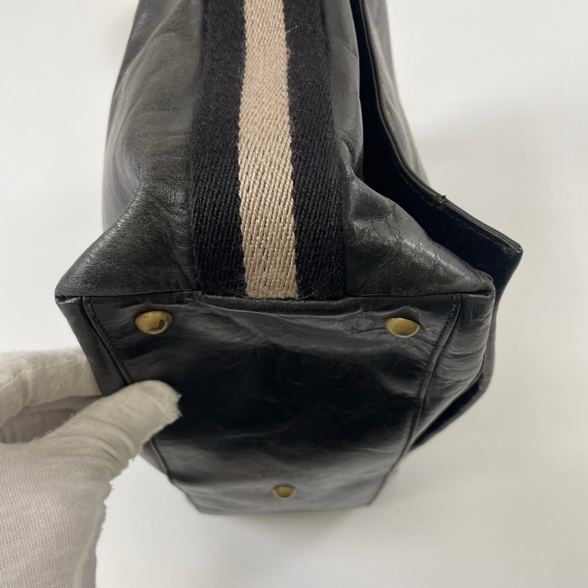 BALLY / トレインスポッティング ショルダーバッグ ブラック