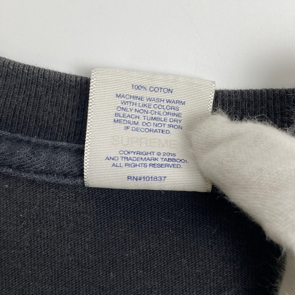 SUPREME / taboo face Tee 2018 AW week5 ブラック SIZE：M