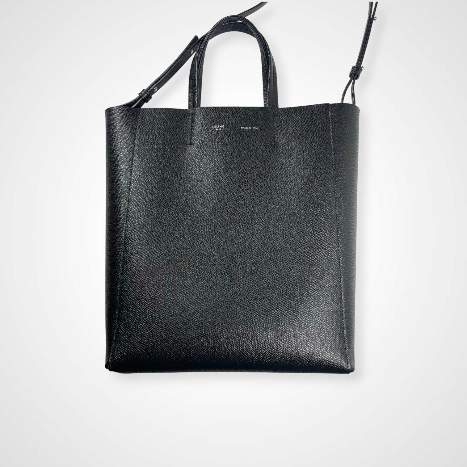 CELINE セリーヌ / バーティカル スモール カバ ブラック 189813 極美品 フィービー期 参考定価：160,000+tax