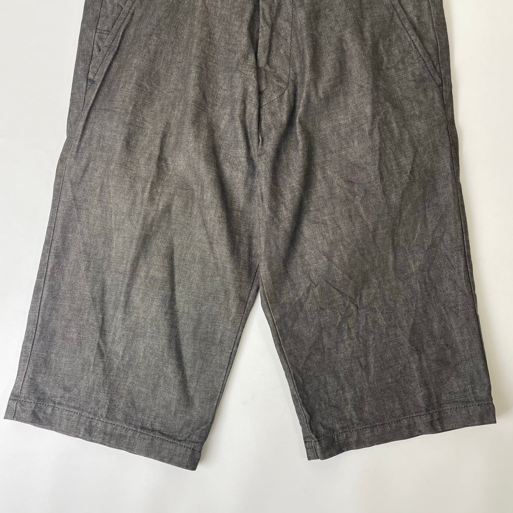 COREFIGHTER / マネー柄裏地 クロップドデニムパンツ 参考定価：18,000程度 SIZE:L