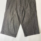 COREFIGHTER / マネー柄裏地 クロップドデニムパンツ 参考定価：18,000程度 SIZE:L