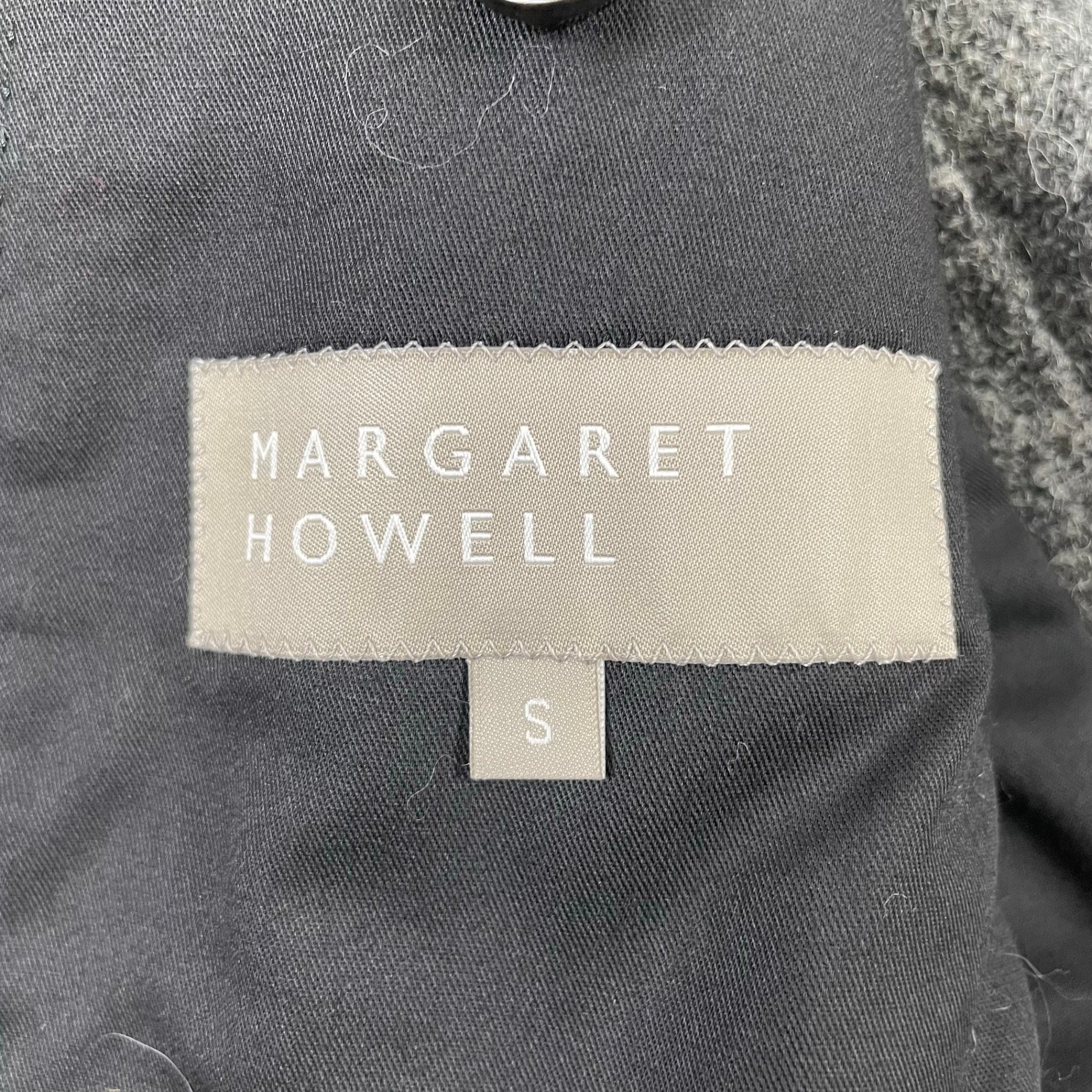 MARGARET HOWELL × HARRIS TWEED / 日本製ツイード3Bジャケット 参考定価：80,000程度 SIZE:S