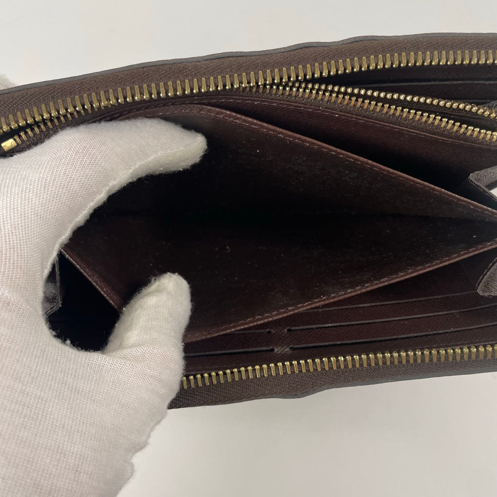 LOUIS VUITTON / ジッピーウォレット N60015 CA0197 参考定価：120,000程度