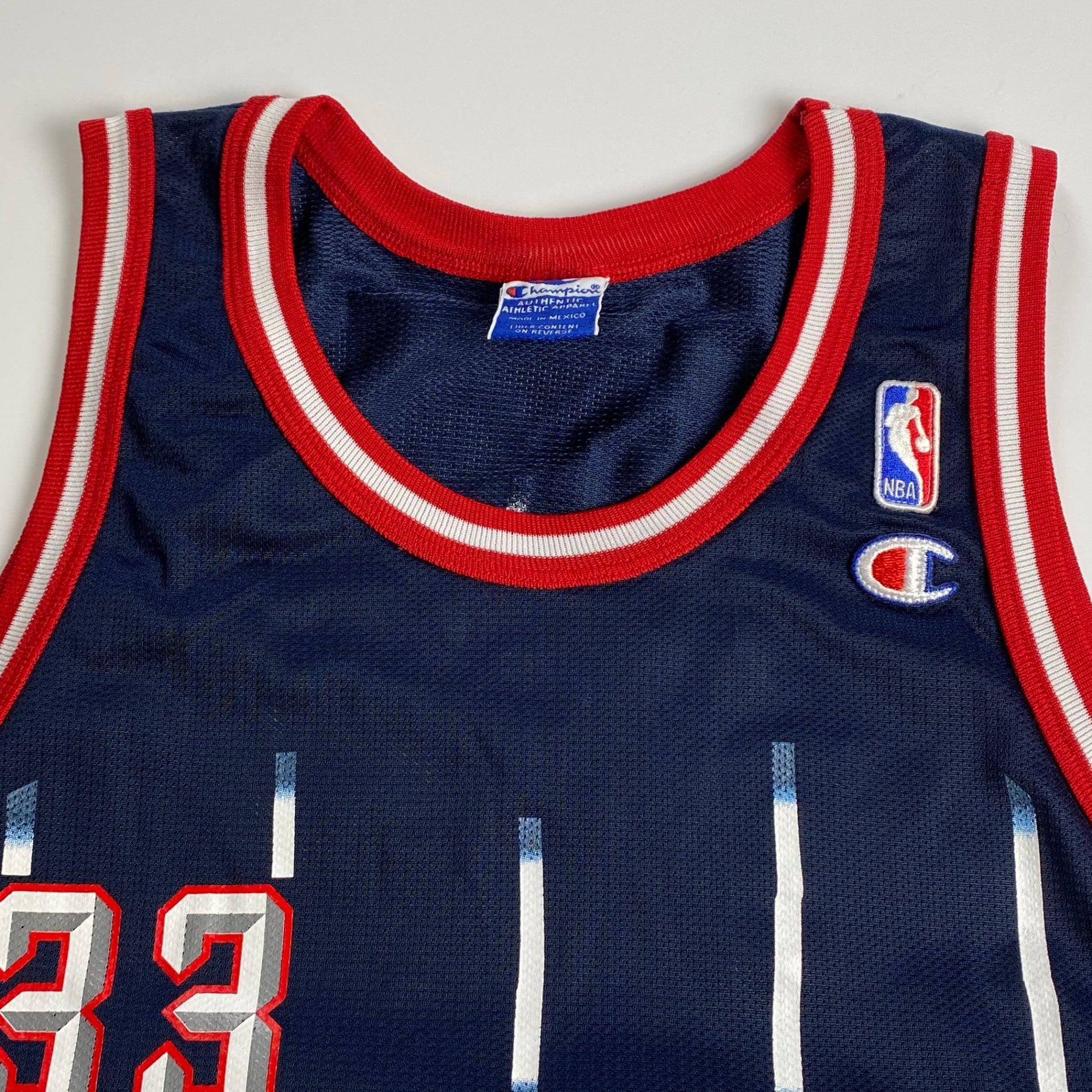 VINTAGE CHAMPION チャンピオン NBA / ゲームシャツ PIPPEN スコッティピッペン ROCKETS時代 33番 SIZE：40(L程度)
