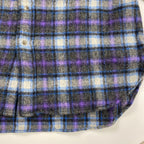 【タグ付】BEAMS PLUS ビームスプラス / Western Shirt Wool/Alpaca Plaid Shaggy ウエスタン フランネル チェックシャツ SIZE:M