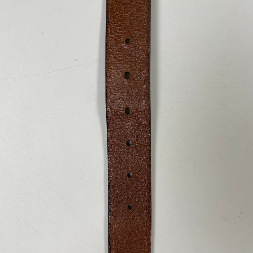 Ermenegildo zegna / レザーベルト 参考定価：60,000程度 全長：108cm程度
