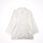 YVES DELORME / ユーロ コットンパジャマシャツ 参考定価：30,000程度 SIZE:L