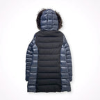 DUVETICA / ウールカシミヤMIX切替ダウンコート 参考定価：120,000程度 SIZE:44