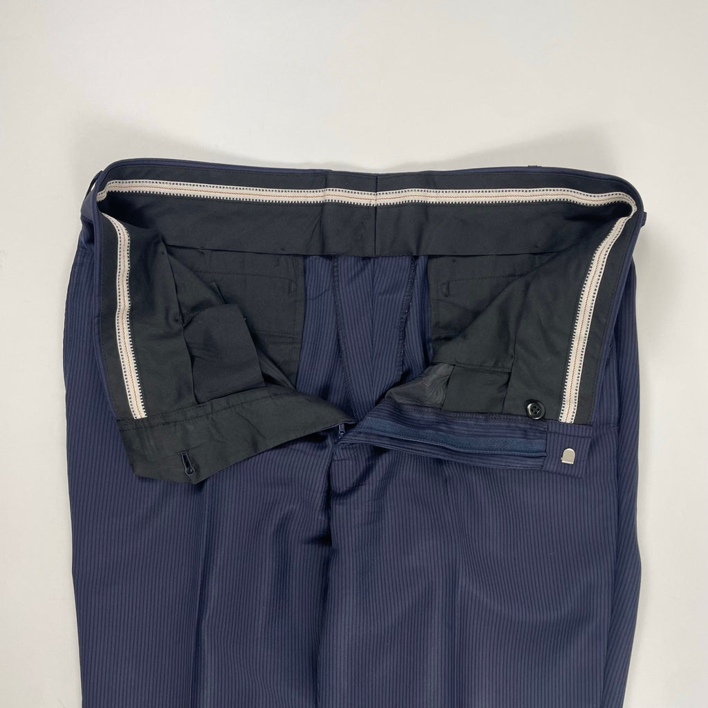 Ermenegildo Zegna エルメネジルドゼニア / TROFEO600 ウール×シルク セットアップスーツ 百貨店仕立て 本切羽 SIZE:L程度