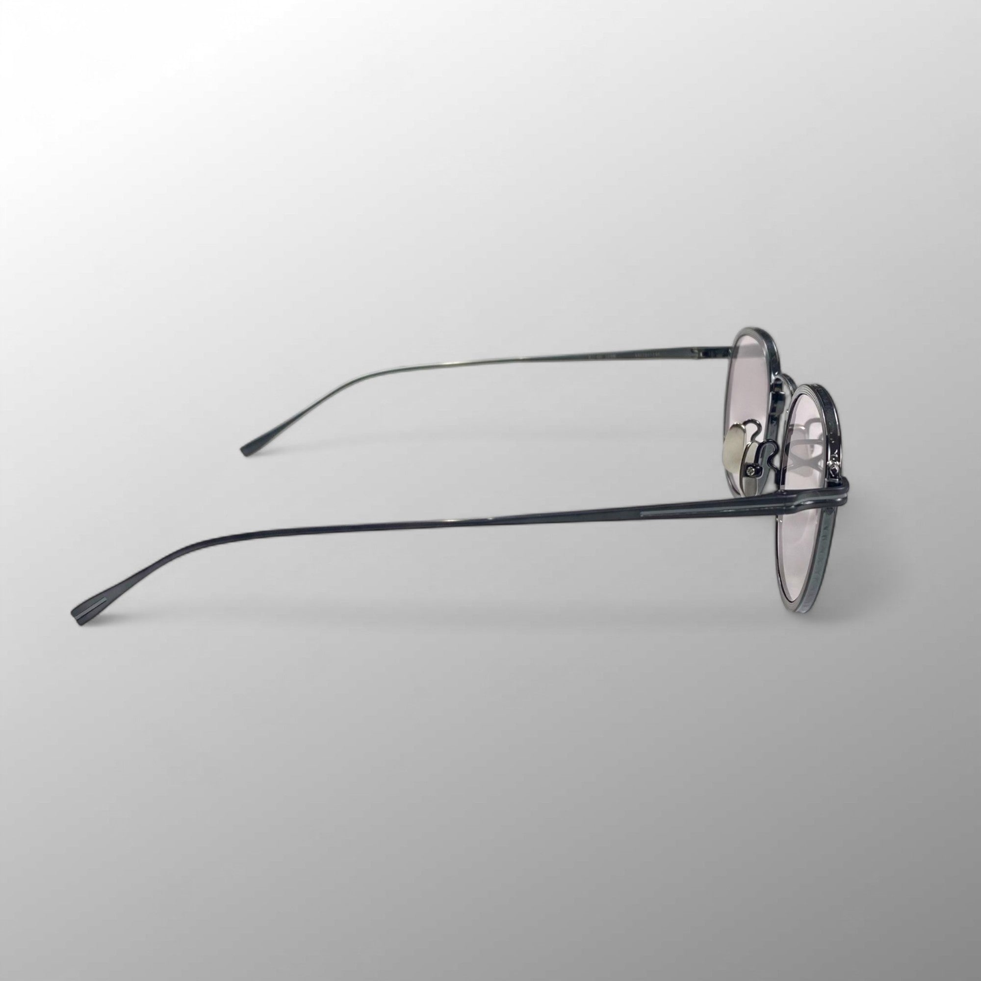 金子眼鏡 / ボストン メタル サングラス 度なしレンズ 参考定価：58,000+tax SIZE：49□21-145