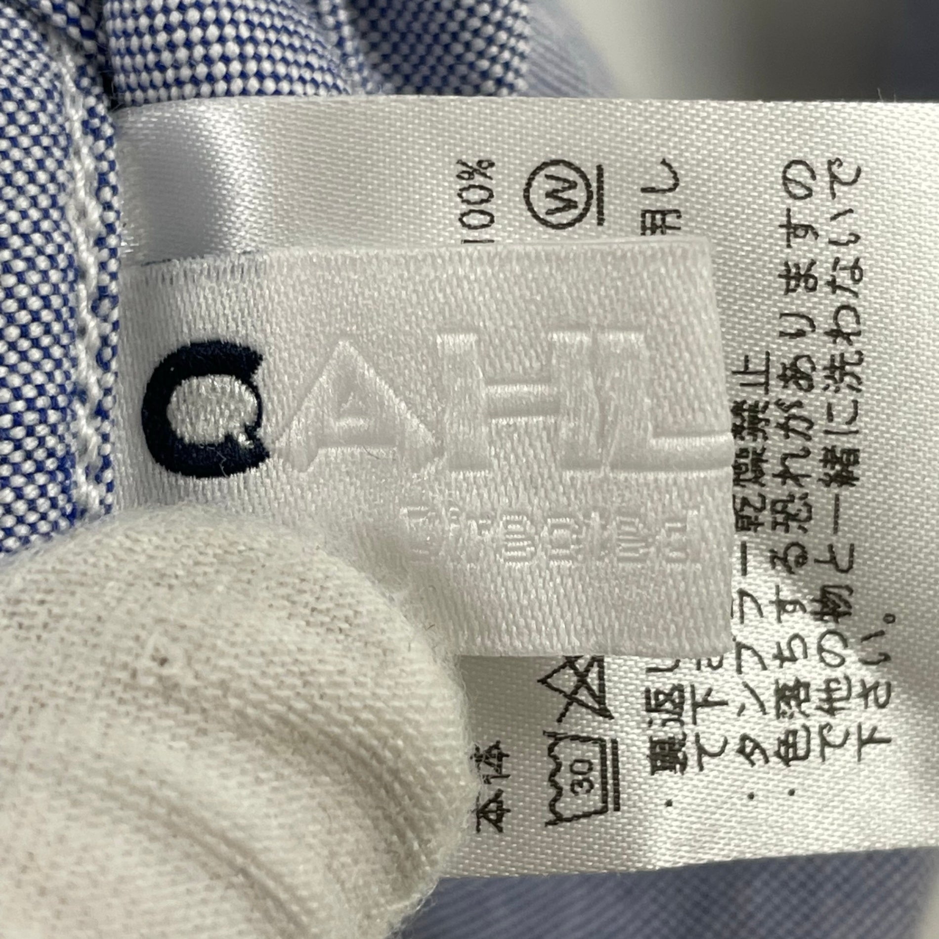 CAHLUMN / Magazine Pocket Oxford B.D Shirt 長谷川昭雄 SIZE：XL