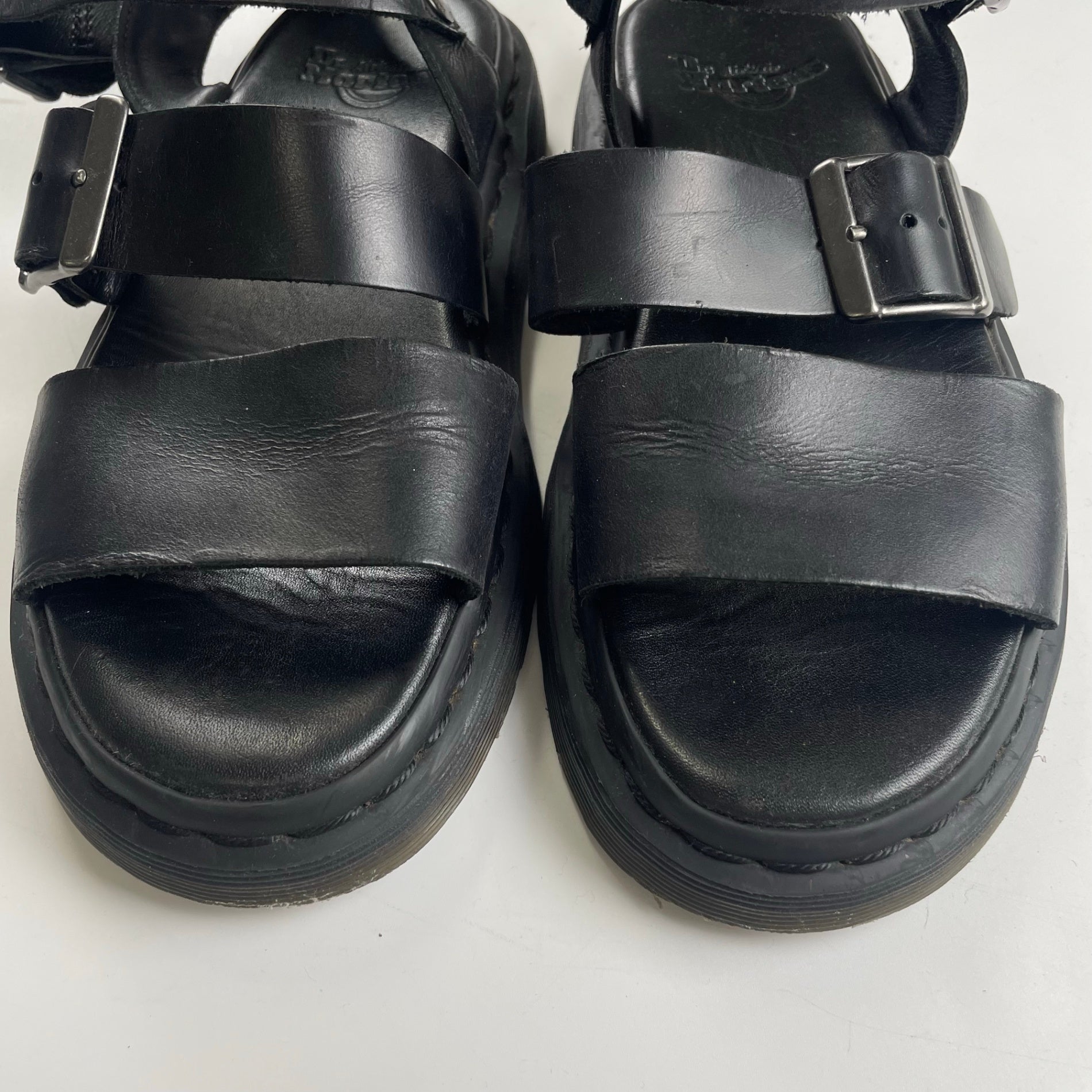 Dr.Martens ドクターマーチン / GRYPHON レザーサンダル オールブラック 参考定価：21,000+tax SIZE:UK4(23cm)