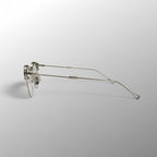 【美品】 ISSEY MIYAKE × 金子眼鏡 / BROW BOSTON Ⅷ ボストン型 クリアアイブロウ 度なしクリアレンズ 参考定価：60,000+tax