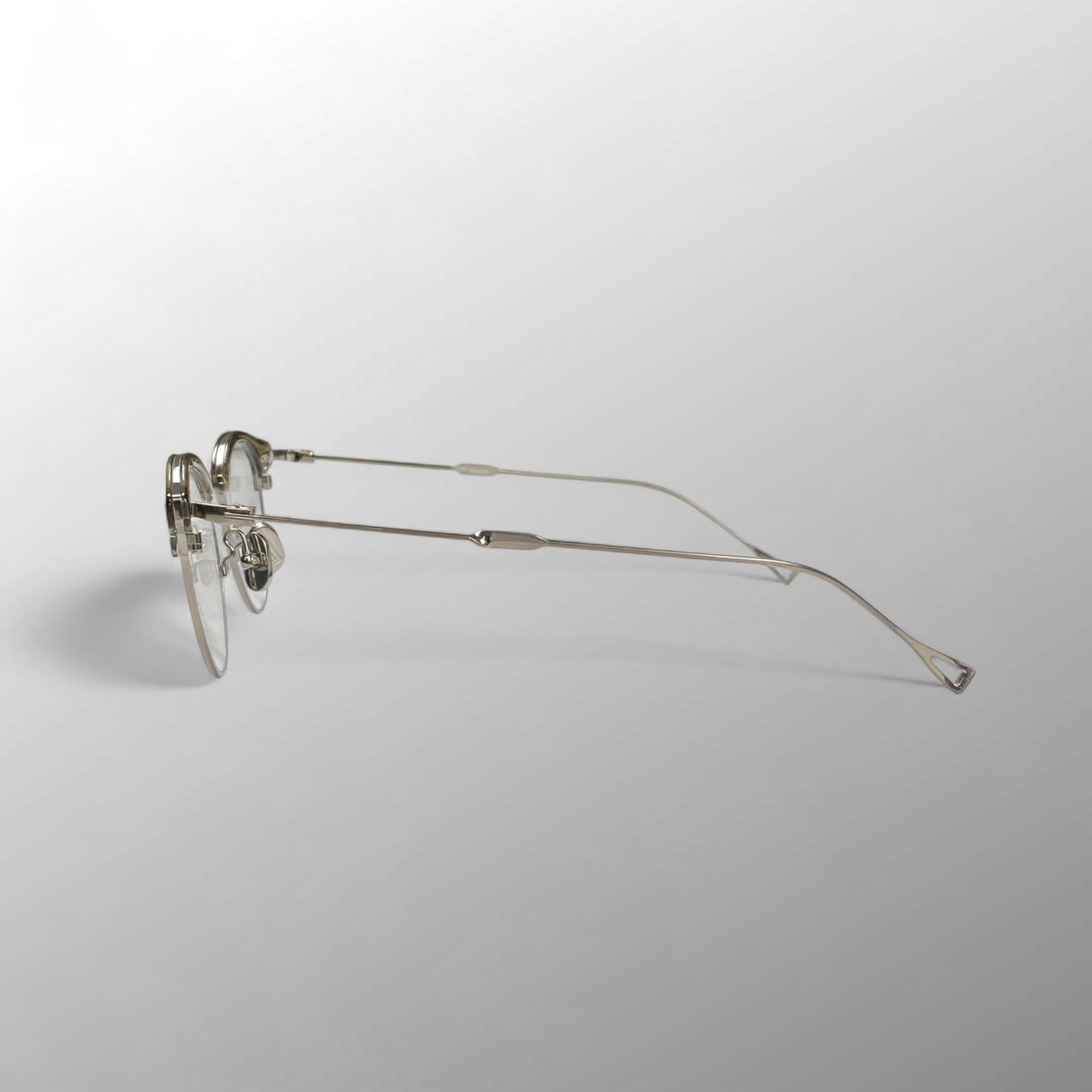 【美品】 ISSEY MIYAKE × 金子眼鏡 / BROW BOSTON Ⅷ ボストン型 クリアアイブロウ 度なしクリアレンズ 参考定価：60,000+tax