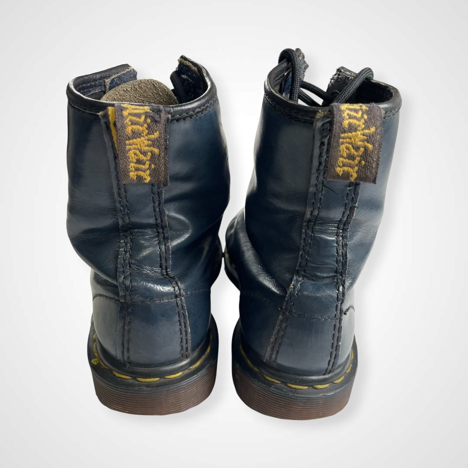 VINTAGE Dr.Martens ヴィンテージ ドクターマーチン / 8-90s 英国製 8ホールブーツ ネイビー SIZE:23cm程度