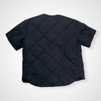 REMI RELIEF レミ レリーフ / ハーフスリーブダウン WRAP DOWN ネイビー 参考定価27,000+tax SIZE:S