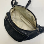 Aeta アエタ / DEER LEATHER WAIST POUCH S ブラック 参考定価：38,000+tax
