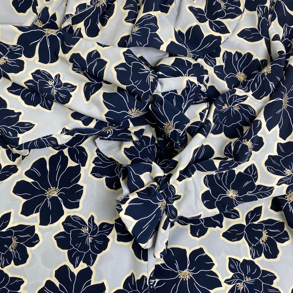 CO|TE コート / ハイビスカスフラワー セットアップ ブルー ネイビー ESTNATION取扱い 参考定価：100,000程度 SIZE:40(L程度)