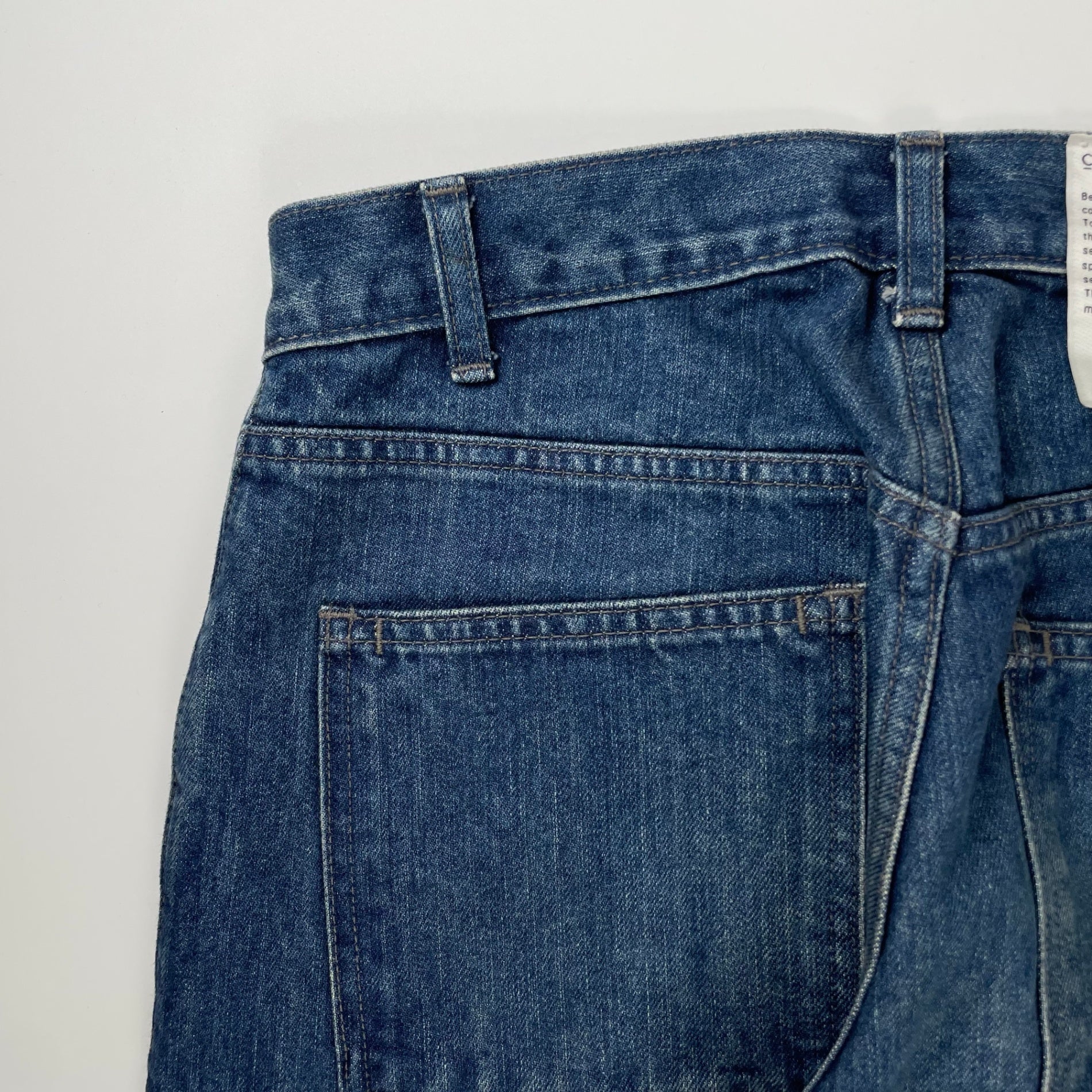CIOTA シオタ / Baggy 5 Pocket Pants Navy バギーデニムパンツ 参考定価：32,000+tax SIZE:30
