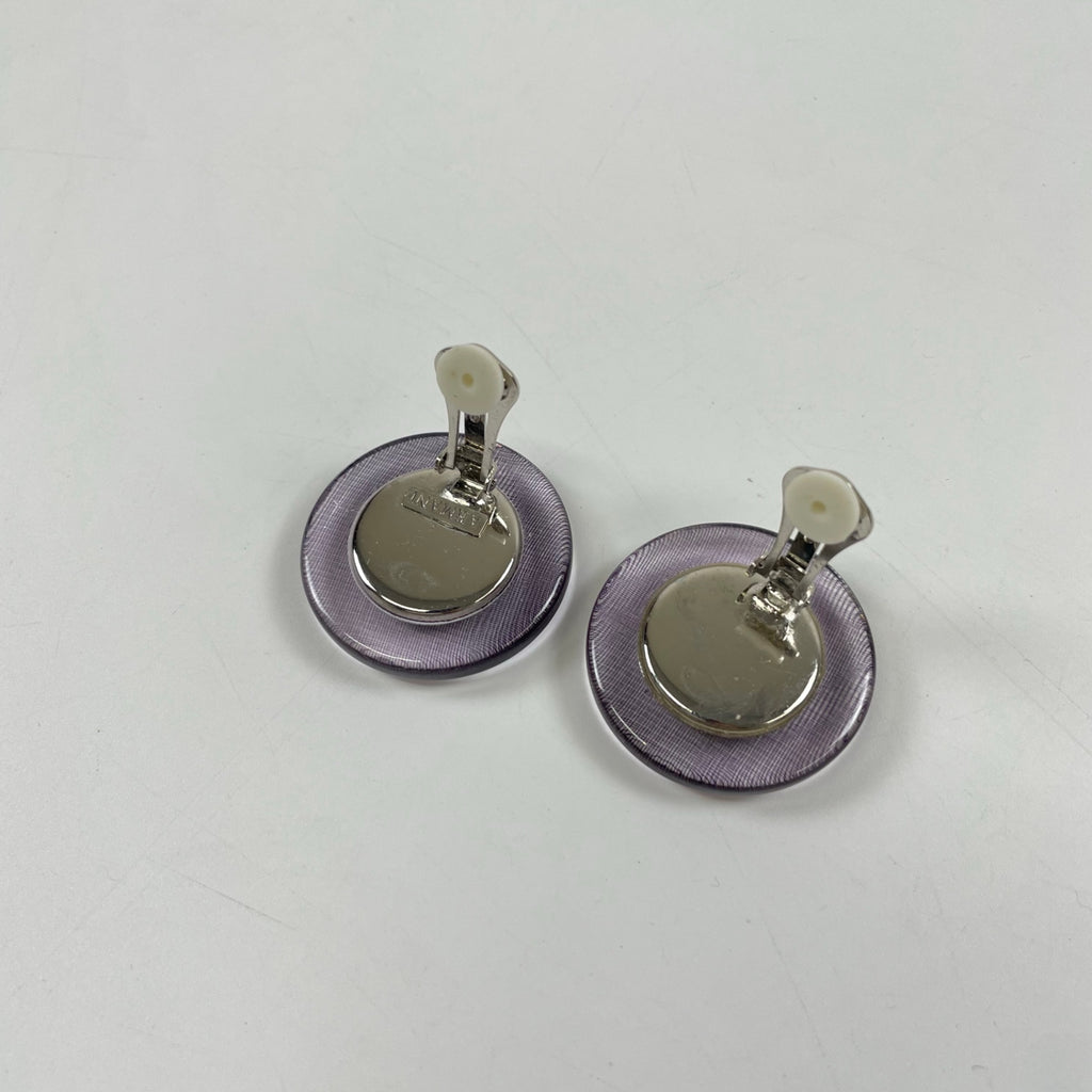 ARMANI / サークルチェックイヤリング