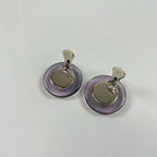 ARMANI / サークルチェックイヤリング