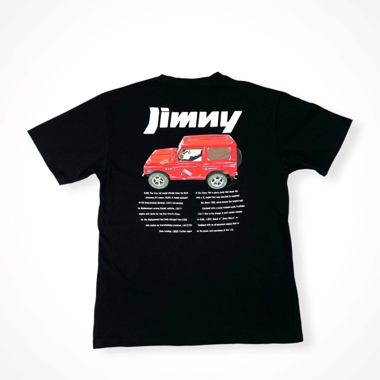 SUZUKI × WILDERNESS EXPERIENCE / 「JIMNY」 ジムニーTシャツ SIZE：M
